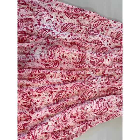 NWT Sugarlips Paisley Floral Maxi Skirt Womens Medium Boho Chic Fairy Festival - Picture 11 of 16